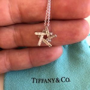 Rare Frank Gehry Tiffany Diamond Pendant Necklace